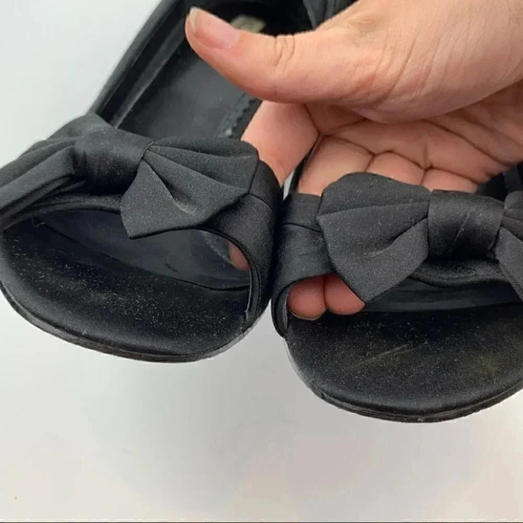 Alfani heels Callista size 7.5 black lace floral - Picture 9 of 12